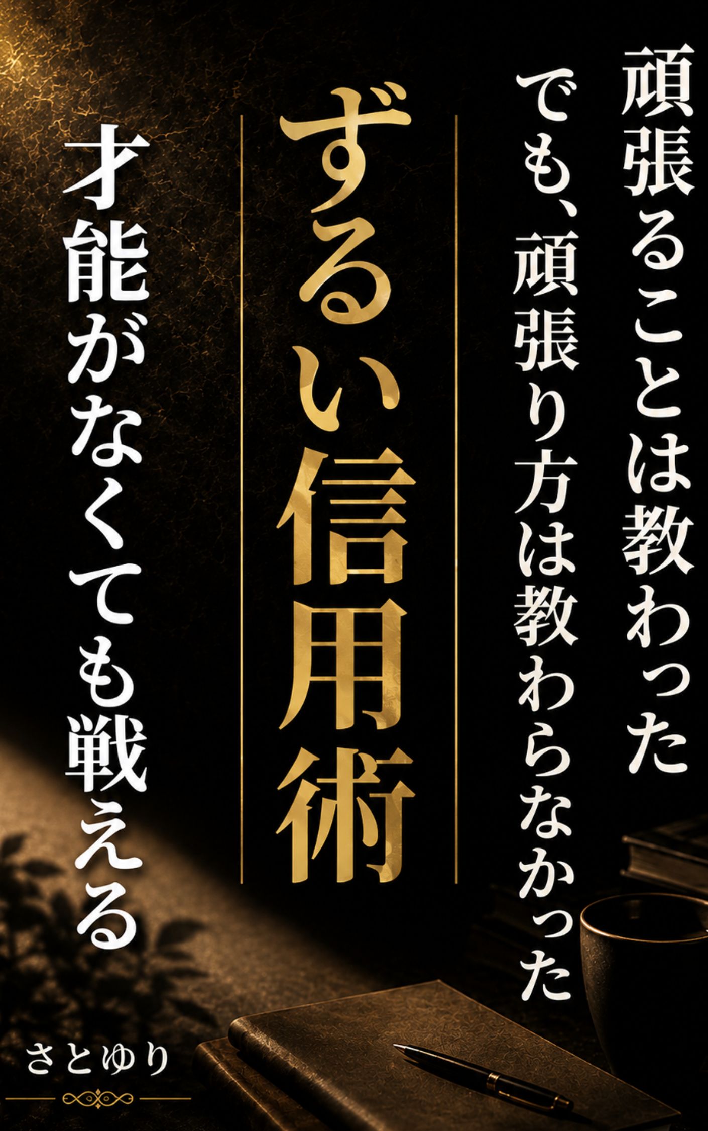 『ずるい信用術』Kindle表紙